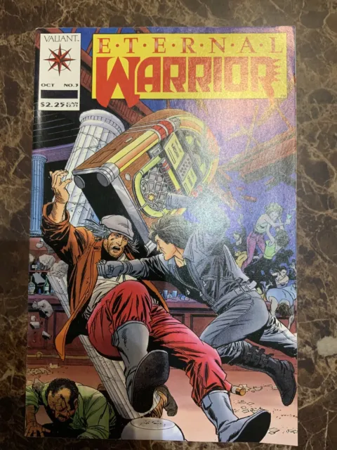 Valiant Eternal Warrior Vol. 1 No 3 Oct 1992 Comic Book - Story by Janet Jackson