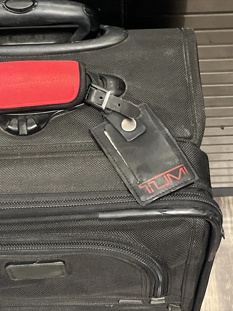 TUMI Adjustable Upright Rolling Suitcase Black 5