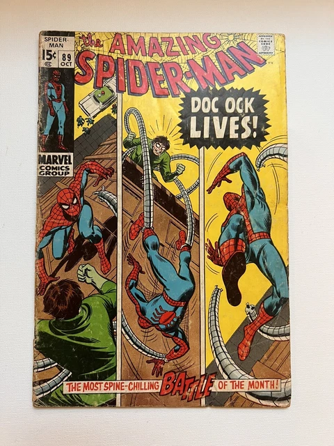 The Amazing Spider-Man #89 ~ Doc Ock Vs. Spider-Man ~ Marvel Comics 1970