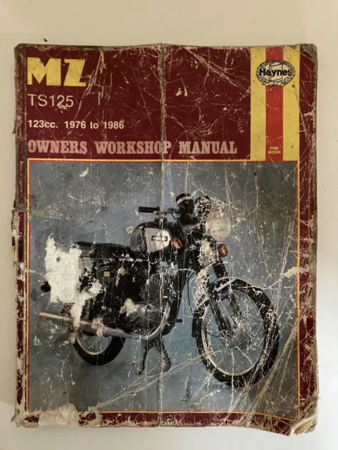 MZ TS125 Haynes Repair Manual (76 - 86) Haynes Repair Manual 1270