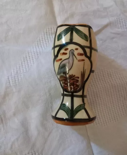 Art deco petit vase céramique Henri Delcour Desvres