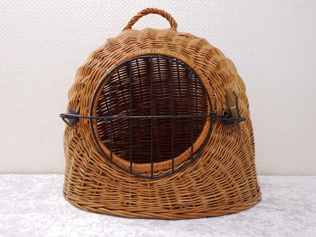 Pastar Trenzado Cesta Caja para P. Ej. Perro Gato Conejo -Handmade-