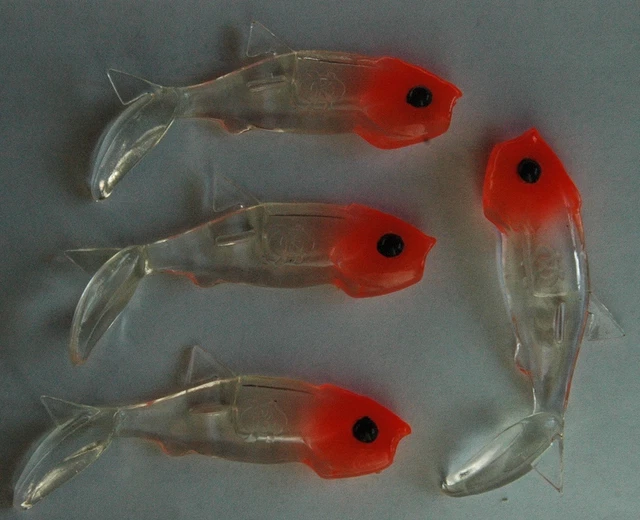 5 Leurres Souples Orka Fenix MY 9cm - Pour La Pêche En Mer Et Rivière (brochet, Sandre, Bar, Lieu)