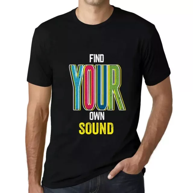 Camiseta Estampada para Hombre Encuentra Tu Propio Sonido – Find Your Own Sound