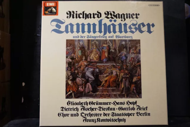 Wagner - Tannhäuser / Konwitschny/Orchester der Staatsoper Berlin  4 LP-Box