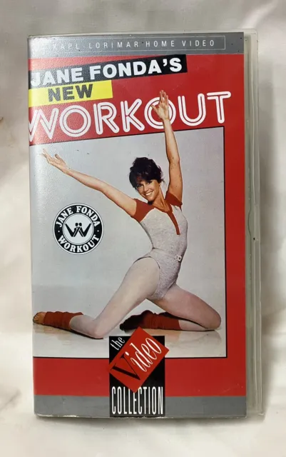Jane Fonda New Workout  VHS Video Tape, Excercise Video