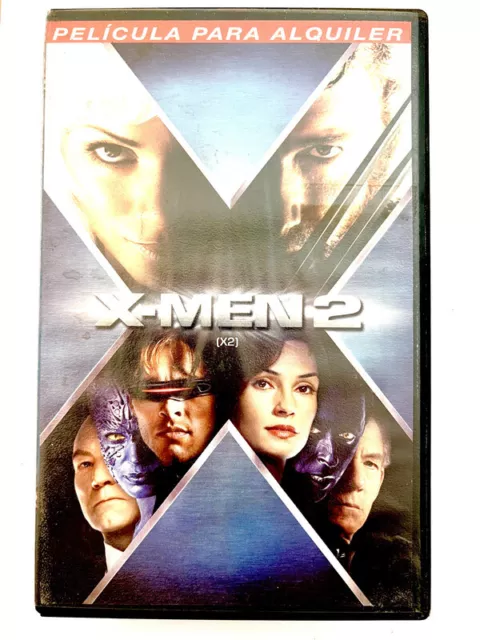 X-Men 2 Película Completa Y Abierto Perfecto Estado Vhs