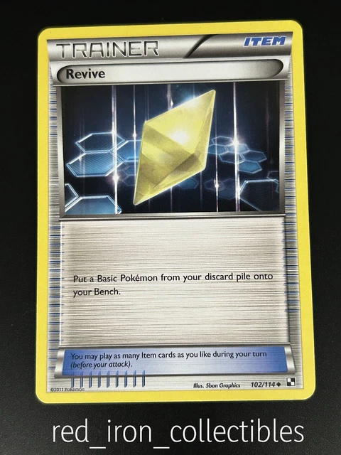 REVIVE 102/114 UNCOMMON Black & White Base Pokemon Card 2011 LP $2.29 -  PicClick CA