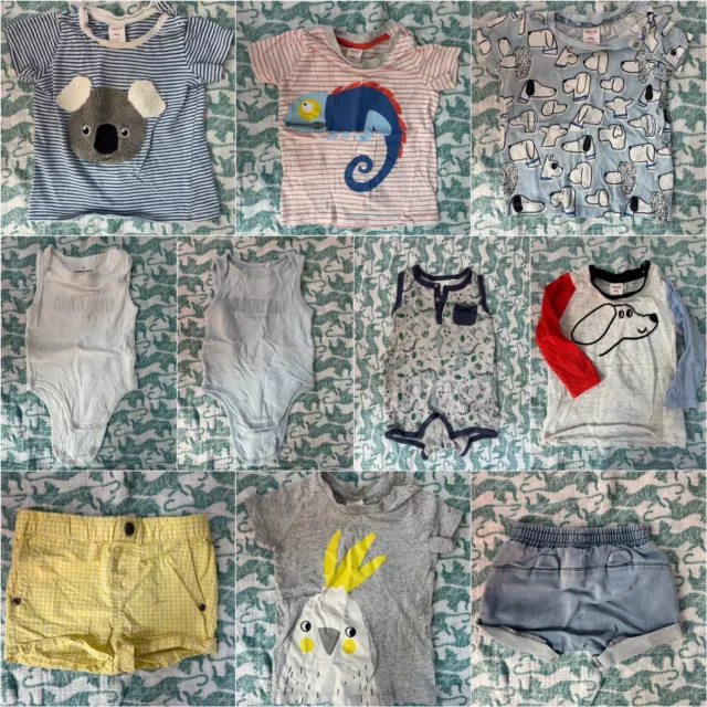 Seed & Country Road Baby Boy Bundle Size 6-12 months 10 items