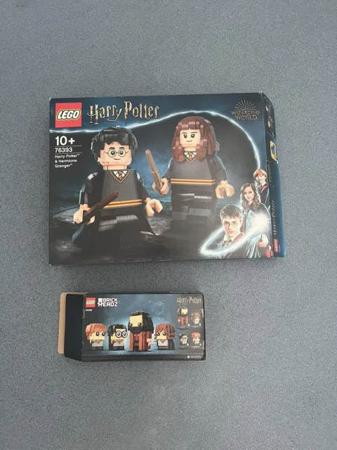 Harry Potter ed Hermione LEGO 76393 & Harry, Hermione, Ron & Hagrid LEGO 40459.