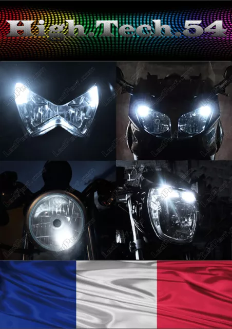 2 ampoules à LED Blanc Xénon pour Veilleuses Moto,Yamaha Honda Fazer Majesty