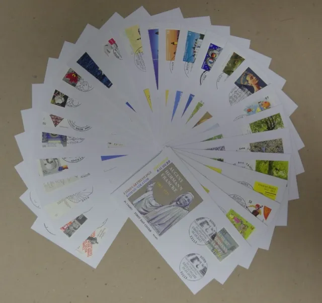 BRD Bund Lot mit ca. 95 verschiedene FDC aus 2011-2014 "Ersttagsbriefe" #IQ442
