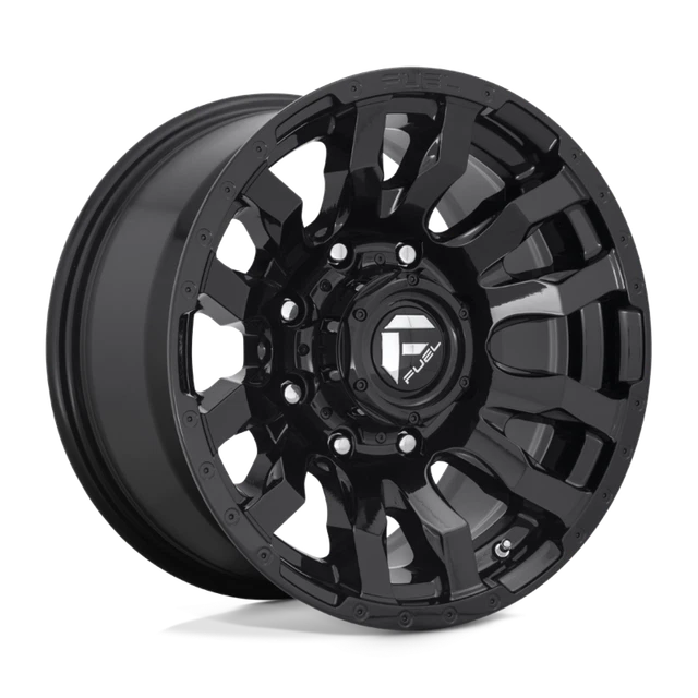 17 INCH BLACK Wheels Rim Ford F250 F350 SuperDuty Fuel D675 Blitz 17x9