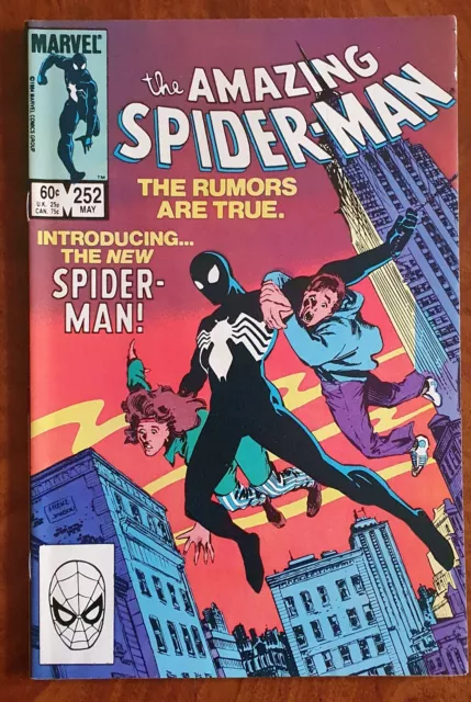 VF/VF+ The Amazing Spider-Man #252 Key Issue - First Appearance Black Costume