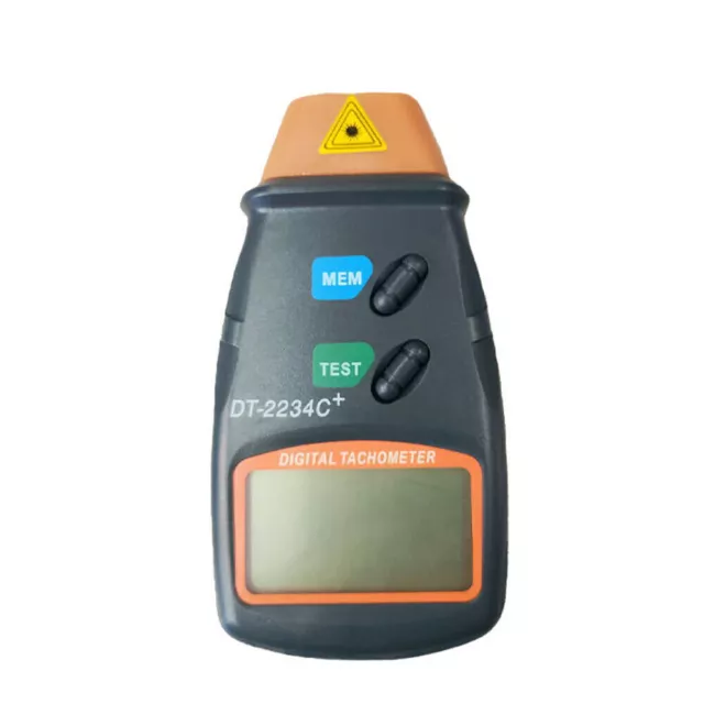 Digital Laser Photo Tachometer Non-Contact RPM Tach Tachometer Speedometer