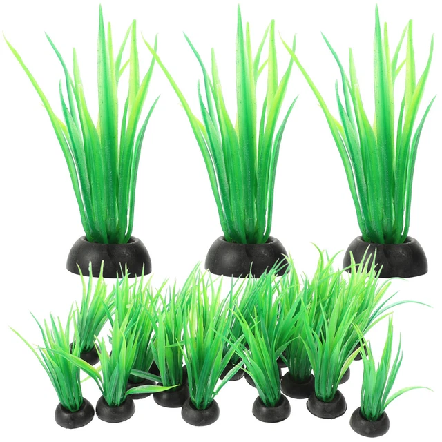 20 Pcs Tall Aquarium Decorations Betta Plant Small Fish Tank Toy