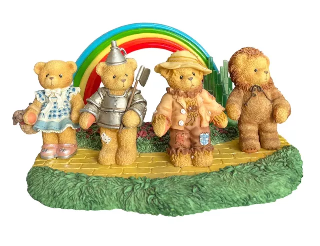 Cherished Teddies: Wizard of Oz- Yellow Brick Road Collector Set
