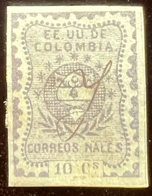 Kolumbien 1866: 1866/67 Definitives Mi:CO 40