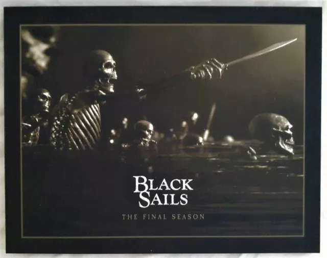 Black Sails Season 4 Series Finale Starz Ltd. Edition Fyc Rare Press Kit Promo 2