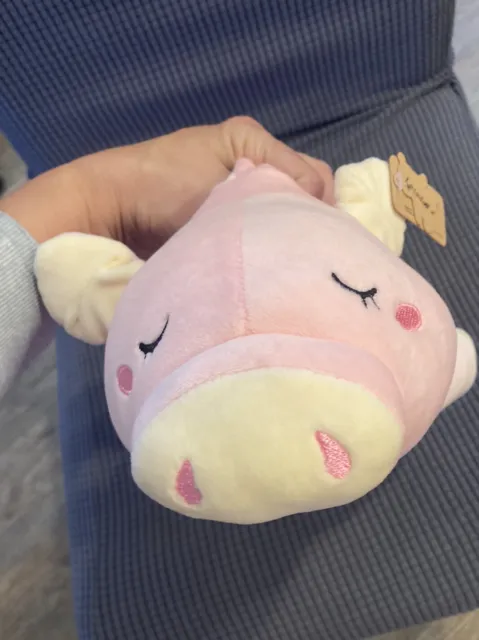 Lazada Pig Pillow Plush Toy Stuffed Piggy Pillow Pet Softy Plushie 16” Cute