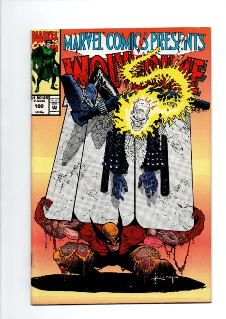 Marvel Comics Presents: #100, Wolverine/Ghost Rider, Marvel Comics, 1992