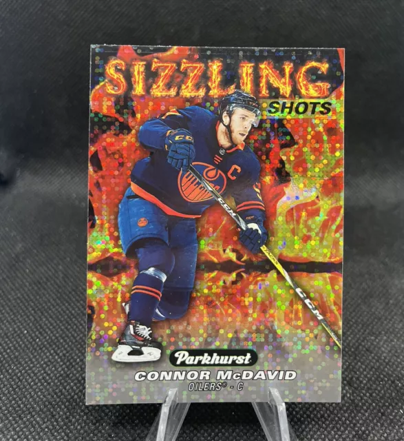 Connor McDavid Sizzling Shots 2022-23 Upper Deck Parkhurst Hockey #SS-13 NHL