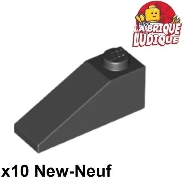Lego 10x slope brique pente inclinée 33 3x1 noir/black 4286 NEUF