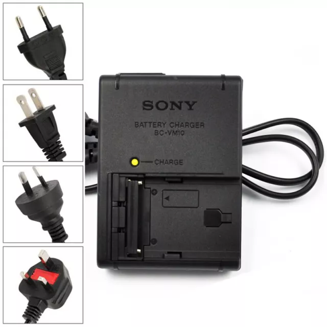 Sony BC-VM10 Battery AC Charger For NP-FM500H FM50 QM91D A65 A77 A500 A580 A550