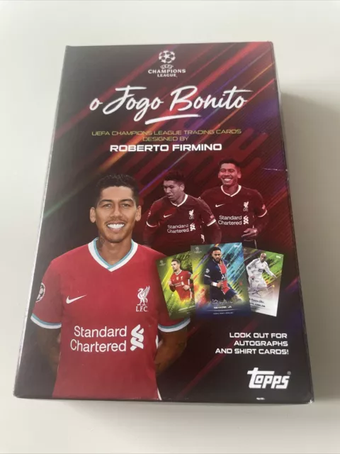 Topps UEFA Champions League Roberto Firmino Curated Set O Jogo Bonito -  SEALED