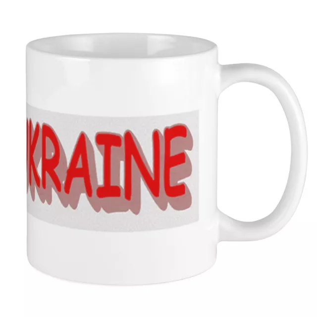 CafePress #I LOVE UKRAINE Design. Buy Now Mugs 11 oz Ceramic Mug (904560061)