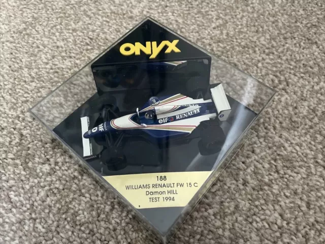 Onyx 188 Williams Renault FW15C Damon Hill Test 1994 1/43 Scale