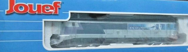JOUEF locomotive diesel CC72000 bleu HJ2048 (n°1quattro) - FR