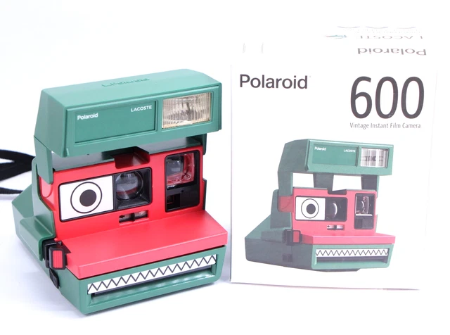 Appareil Photo Instantané Polaroid 600 Cool Cam Rouge, Avec Sangle, Rare Et Testé !