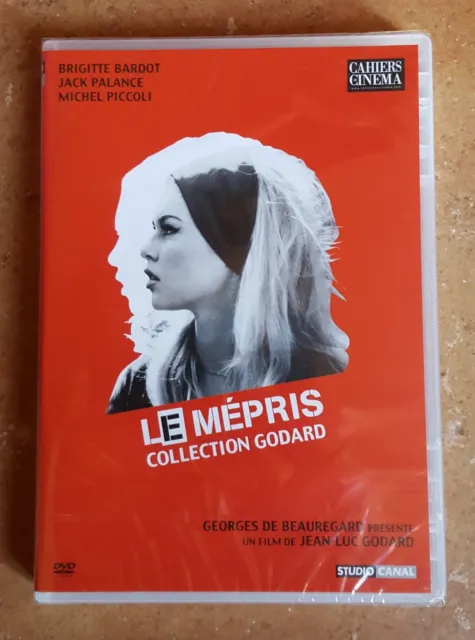 DVD LE MEPRIS - Brigitte BARDOT / Jack PALANCE / Michel PICCOLI - GODARD -  NEUF