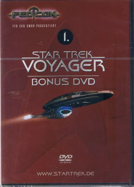 Star Trek Voyager Bonus DVD 1 FedCon Neu OVP Sealed