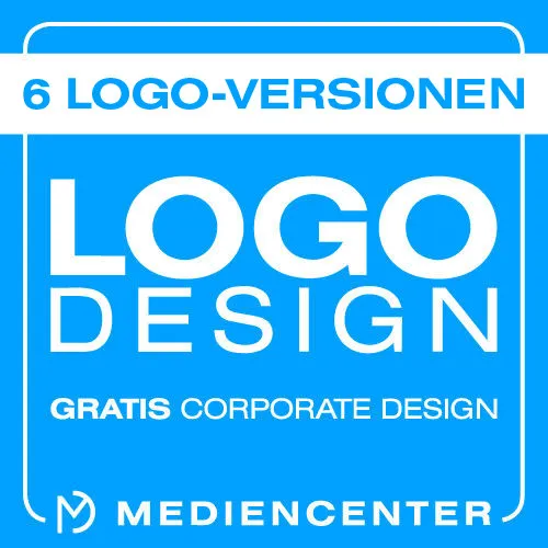 6 x Logodesign, Logo Design als Vektorgrafik, Logoentwicklung für Firmen