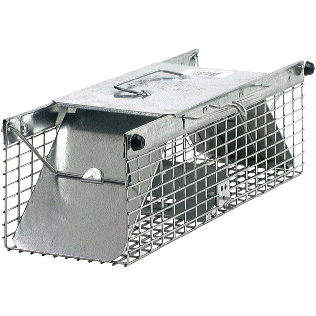 Havahart Galvanized Steel 18 In. 2-Door Large Animal Trap 1025 Havahart 1025