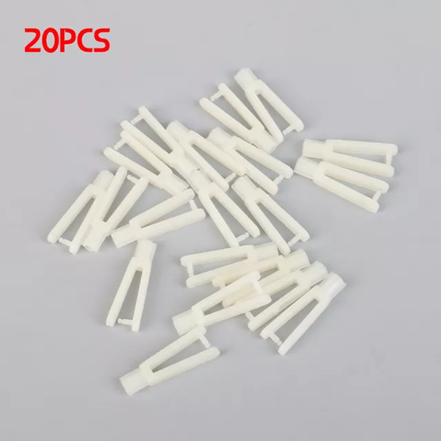 20PCS U-type Collet Rudder Angle And Tie Rod Connection For RC Fixed-wing Remote