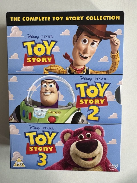 Reissue Dvd TOY STORY COLLECTION DVD Box Set of 1-3, 2010 Reissue *OWNED BY VFX ...