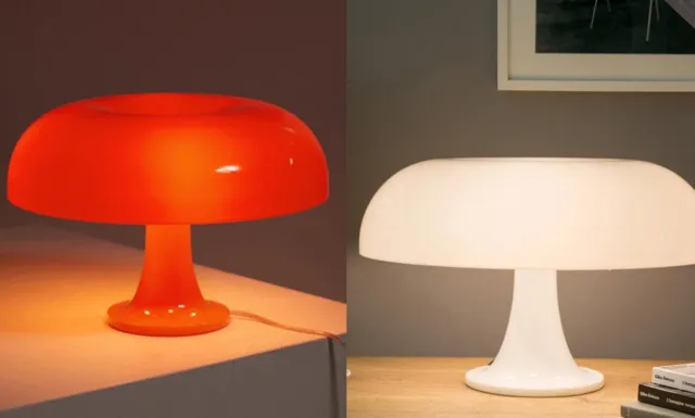 Lampe de Table en forme de champignon à Led, design italien, décoration, éclaira