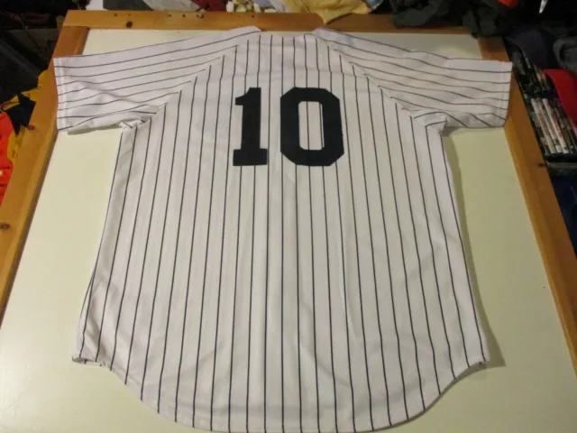 New York Yankees Phil Rizzuto #10 Vintage Majestic Sewn Authentic Jersey 2Xl Ny