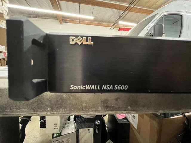 Dell SonicWALL NSA 5600 Network Security Firewall Unit - Model: 1RK26-0A4 Used
