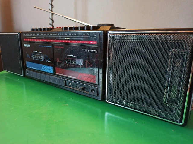 Boombox ghettoblaster philips D8634 MARK II - Photo, audio & vidéo