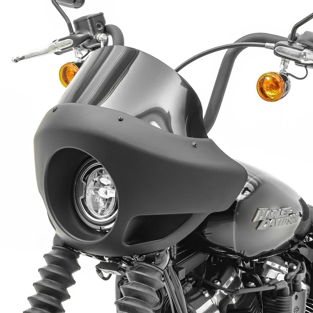 Puig Windschild Für Chopper/Custombike, 320x285 Mm, Aus 3 Mm Acryl – Universal Für Naked Bikes Mit Rundscheinwerfer