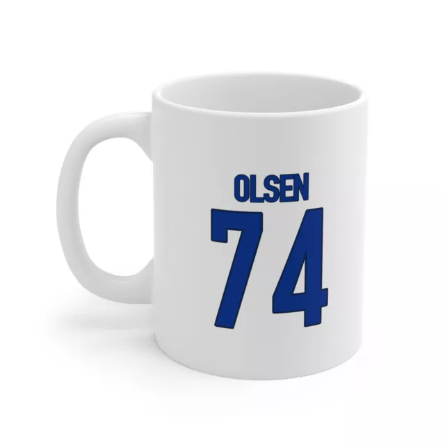 Merlin Olsen #74 - Los Angeles Rams - Football Mug 11oz