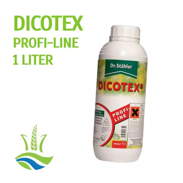 Dicotex® 1 L. Dr. Stähler pelouse professionnelle trèfle mercure sans mauvaises herbes banvel