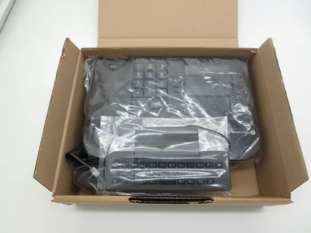 Alcatel Lucent 8068 Premium DeskPhone schwarz Re_MwSt DeskPhone Keyboard QWERTZ