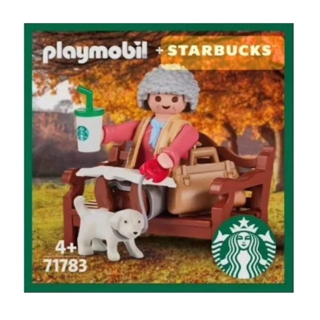 Set Starbucks édition Limitée Corée Figurines Playmobil