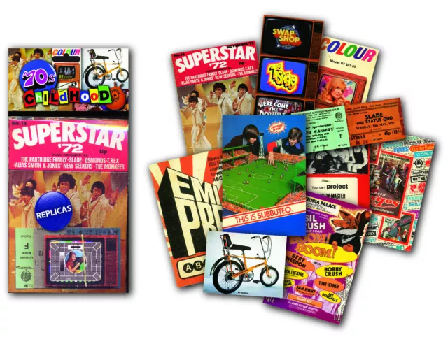 1970s Childhood nostalgic memorabilia pack     (mp)