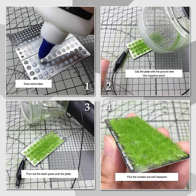 Beflockungsbox Static Grass Flocking Applicator Machine für Model Wargames Scene Beflockungsbox Static Grass Flocking Applicator Machine für Model Wargames Scene